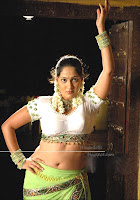 Actress Ankitha navel show