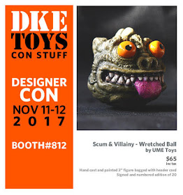 Designer Con 2017 Exclusive Star Wars Scum & Villainy Wretched Bossk Madball Resin Figure by UME Toys x DKE Toys