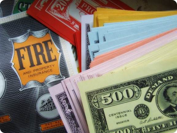 the game of life money