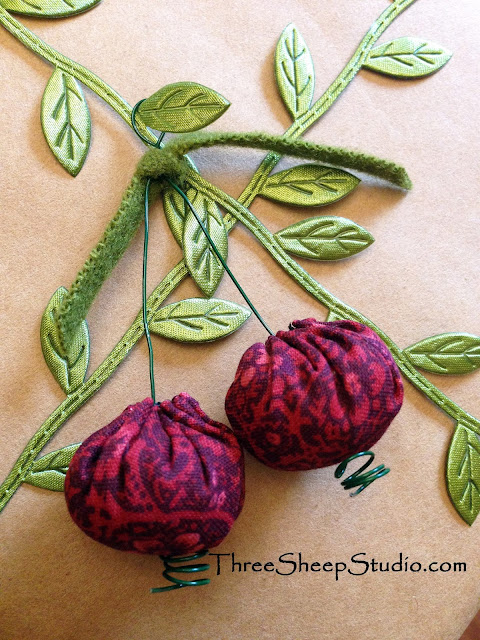 Cherry Cluster "How To / Tutorial" - ThreeSheepStudio.com