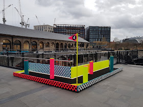 Club Golf Crazy Golf course at Coal Drops Yard in King's Cross, London