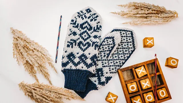 Fair Isle Mitten Pattern