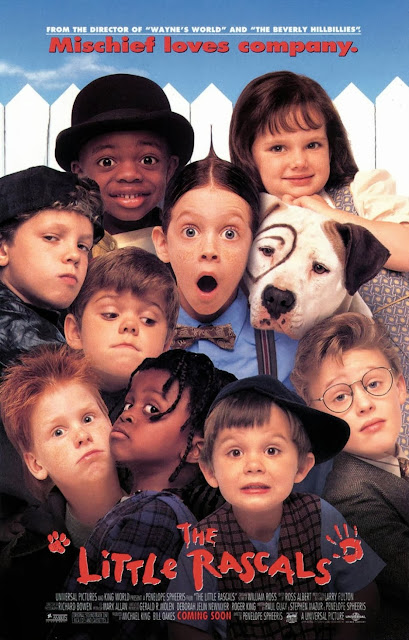 Cartaz original do filme "Os Batutinhas" (Little Rascals) de 1994.