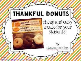 http://www.teacherspayteachers.com/Product/Thankful-Donuts-Gift-Tag-1570794