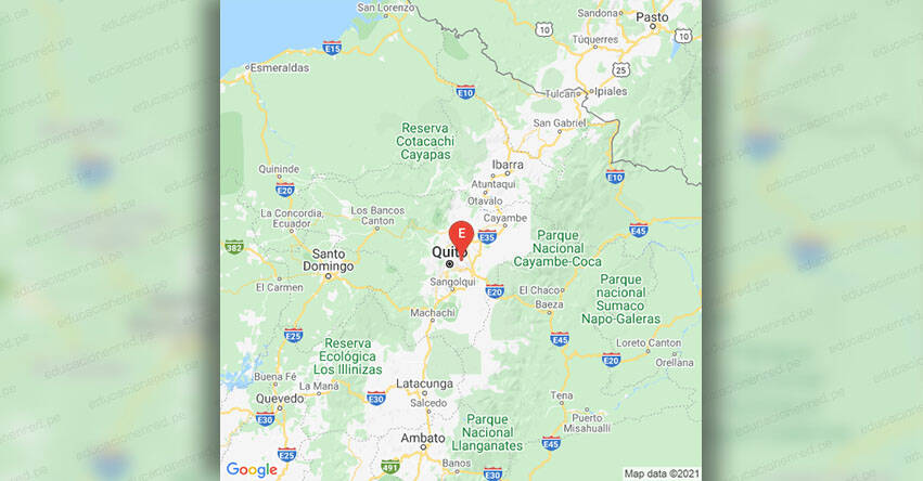 TEMBLOR EN ECUADOR: Sismo de Magnitud 4.5 (Hoy Martes 23 Noviembre 2021) Epicentro - Quito - Pichincha - IGEPN