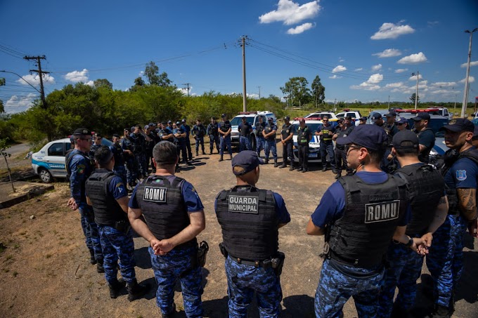 Guarda Municipal de Cachoeirinha participa da Operação Divisas