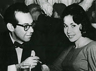 Burt Pugach and Linda Riss, here in 1957.