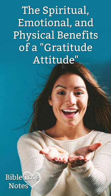 Secular studies confirm what God has been saying all along. This 1-minute devotion explains gratitude from a Biblical perspective. #BibleLoveNotes #Bible