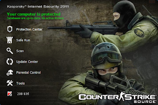 Kaspersky Internet Security 2011 Skin (CounterStrike)