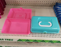 Caboodles cases at Dollar Tree girly fishing tackle boxes
