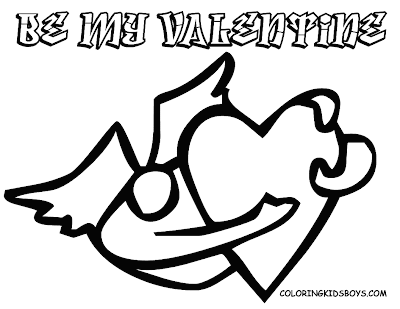 Valentine Coloring Pages