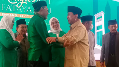 Prabowo Hadir di Acara NU Seperti Ingin Menebus Kesalahan Pilpres 2019