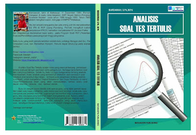 Buku: Analisis Soal Tes Tertulis - www.mardanurdin.com