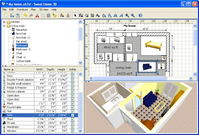 Screenshot Sweet Home 3D