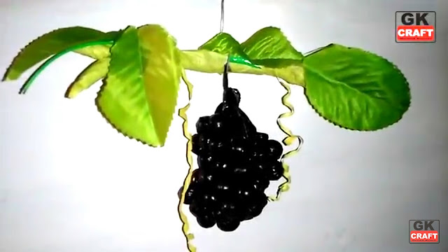 Making grapes from marble and carry bag. अंगूर कैसे बनाएँ।