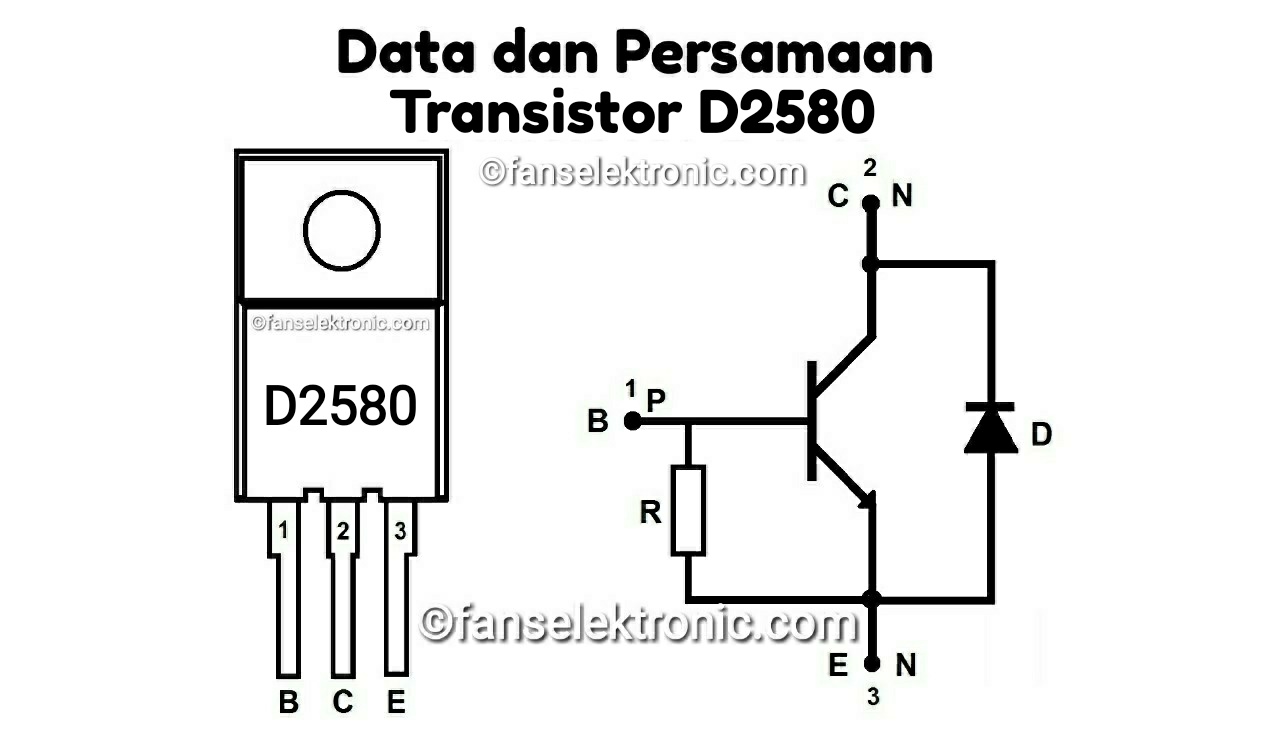 Persamaan Transistor D2580