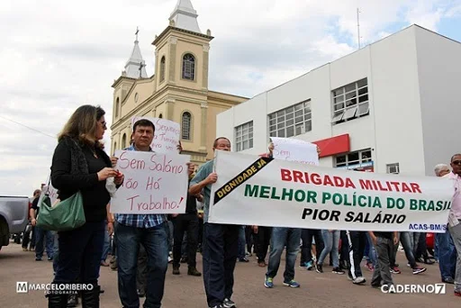protesto servidores segurança pública SG 004 protesto servidores segurança pública SG 004