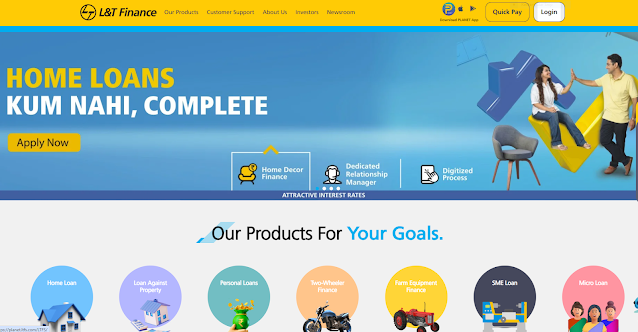 எல் அண்ட் டி ஃபைனான்ஸ் நிகர லாபம் சாதனை ரூ. 2,644 கோடி  L&T Finance
