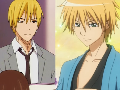 Kise (Kuroko No Basket) dan Takui Usumi (Maid Sama!)