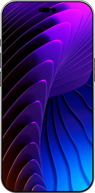 purple layers aesthetic wallpaper for ios 16