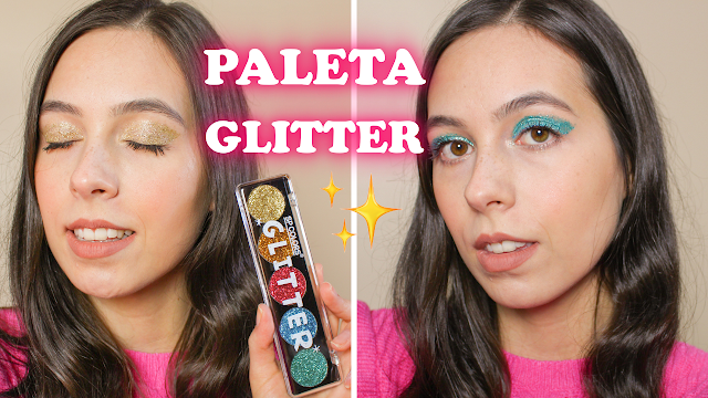 Resenha paleta de glitter Sp Colors!