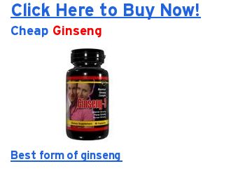 Best form of ginseng