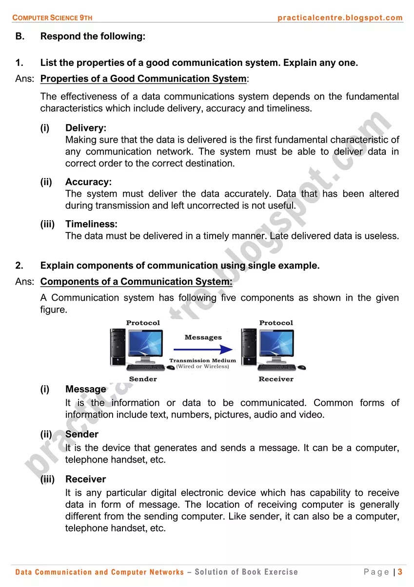 data-communication-and-computer-networks-solution-of-book-exercise-3