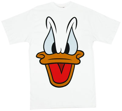 donald duck face