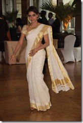 Actress Asin Kerala Traditional Saree Stills