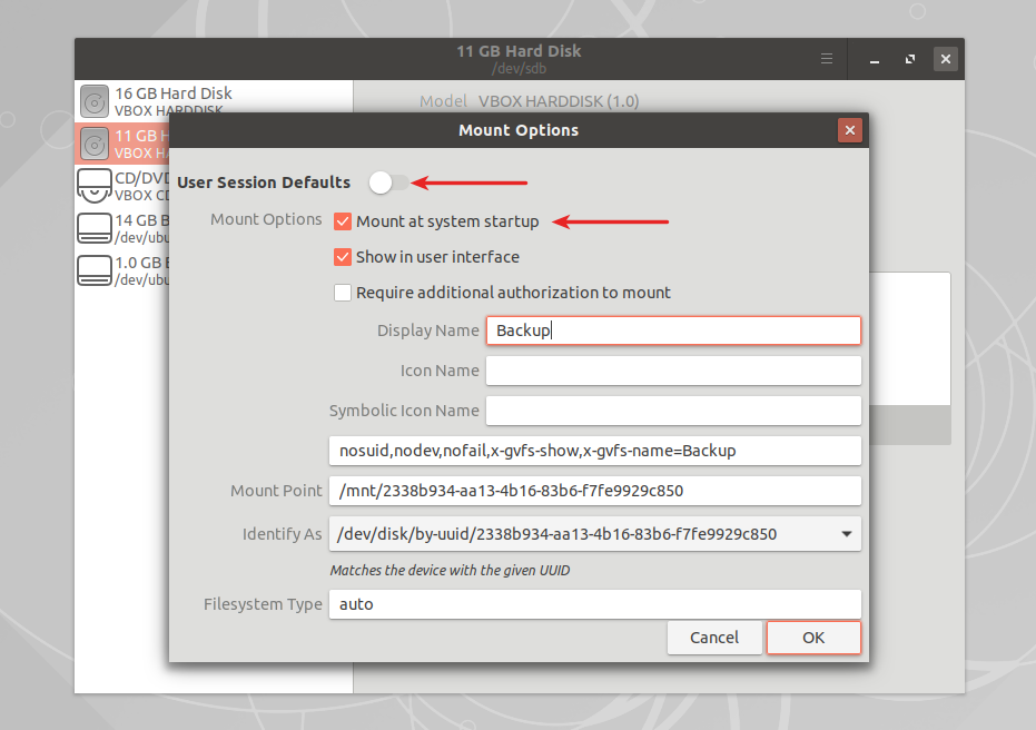 How To Auto-mount Partitions On Startup Using Gnome Disks - Linux ...