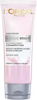 L'Oreal Paris Glycolic Bright Daily Foaming Face Cleanser, 100ml | Glycolic Acid Face Wash for Dull Skin | Daily Glowing Facial Cleanser | Suitable for All Skin Types