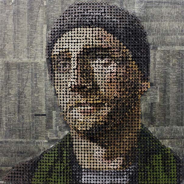 3D Screw Portraits By Andrew Myers 5