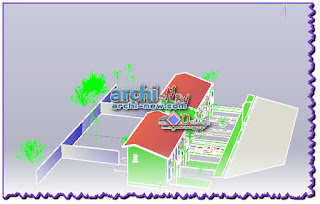 download-autocad-cad-dwg-file-paired-houses-3d