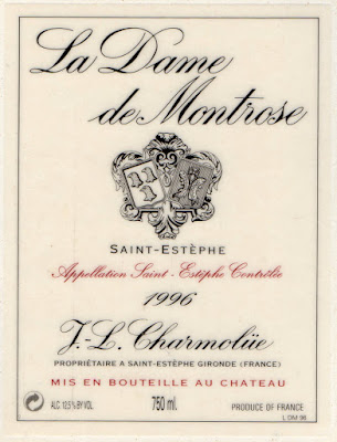 ボルドーワイン La Dame de Montrose