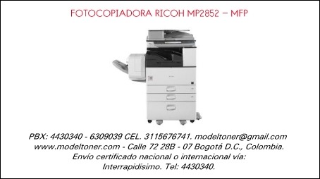 FOTOCOPIADORA RICOH MP2852 - MFP