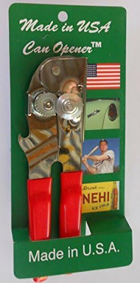 Made in USA Can Opener red