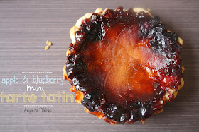 Apple & Blueberry Mini Tarte Tatin from Anyonita Nibbles