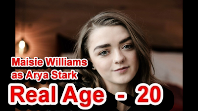 Real Name And Age Of HBO TV Series - Game Of Thrones