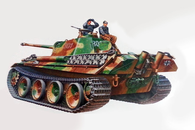 Box art for 35176 Tamiya 1/35 Panther Type G