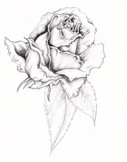 Flower Rose Tattoo Design 5