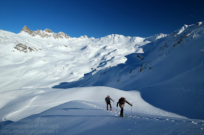 Raquettes à neige au Mont Thabor, Maurienne