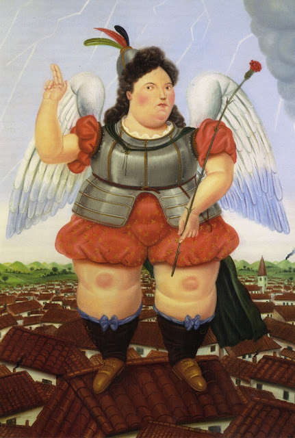 Archangel,Botero,figurative art