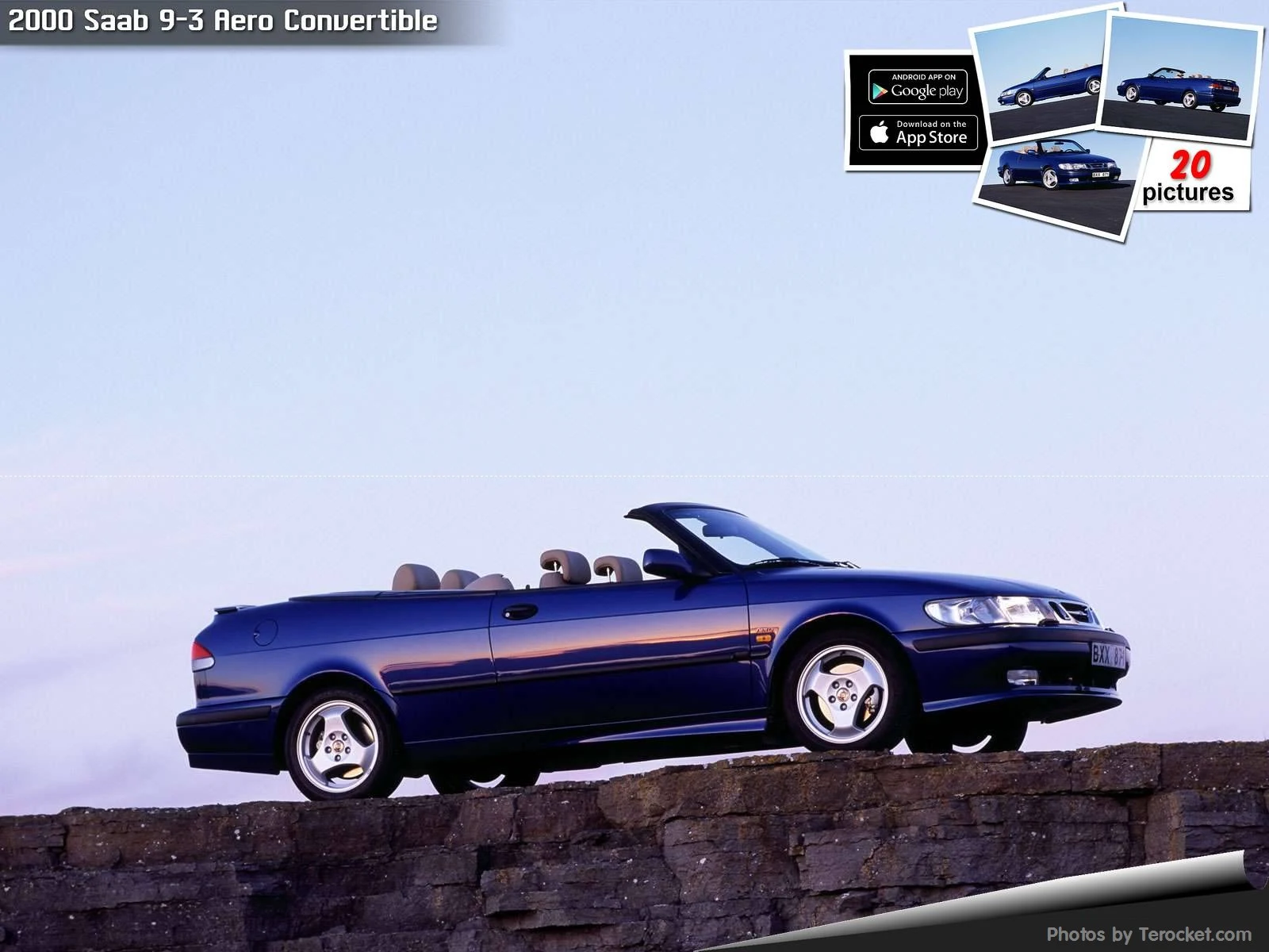 Hình ảnh xe ô tô Saab 9-3 Aero Convertible 2000 & nội ngoại thất