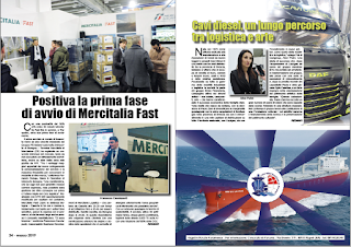 MARZO 2019 PAG. 35 - Cavi diesel, un lungo percorso tra logistica e arte