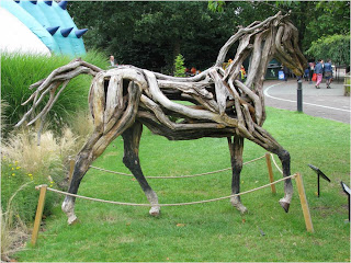 cavalo em exposição