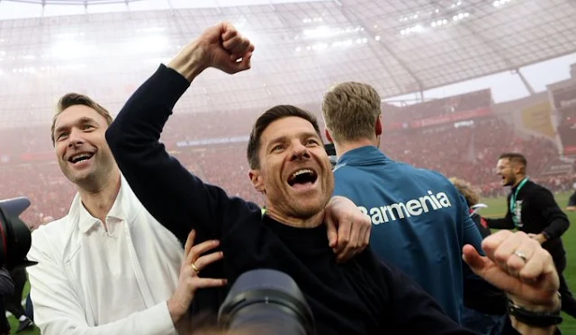 Will Bayer Leverkusen win the treble? Photo