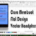 Belajar Membuat flat design handphone di Coreldraw
