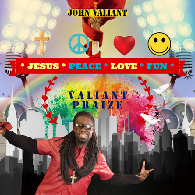 Valiant Praize uses original newage sounds on gospel rap album “Jesus Peace Love Fun”