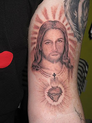 got a braddah iz tattoo and did a jesus tattoo on dylan out there.