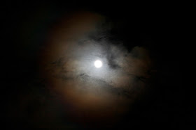 red ring around moon is a corona